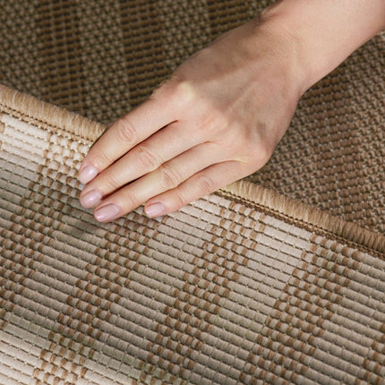 Ted Baker Buitenkleed Linley Dubbelzijdig - Jute Wit