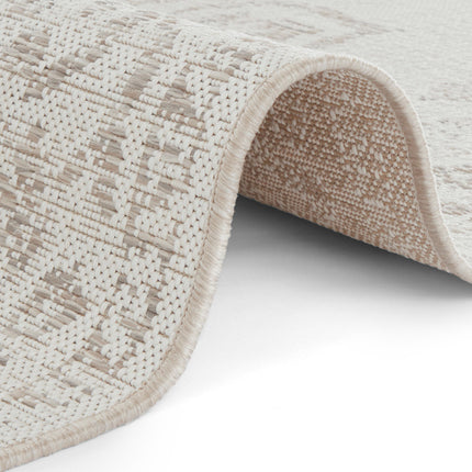 Buitenkleed Ornament - Beige