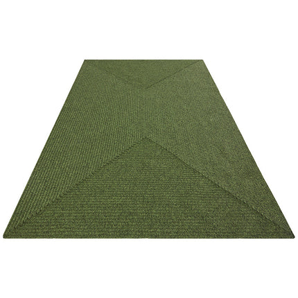 Jute Buitenkleed Braids - Groen
