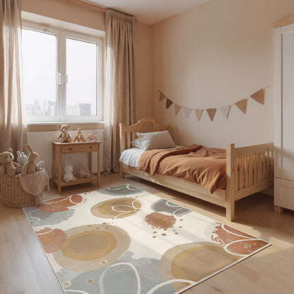 Vloerkleed Marigold Rechthoekig - Creme Multicolor