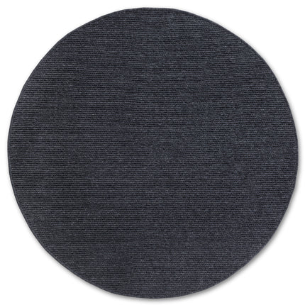 Vloerkleed Francois Rond - Antraciet