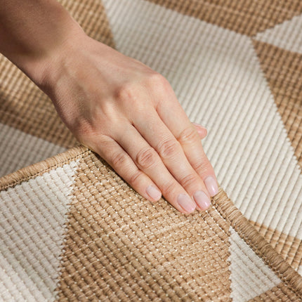Ted Baker Vloerkleed Terrick Rechthoekig - Jute wit