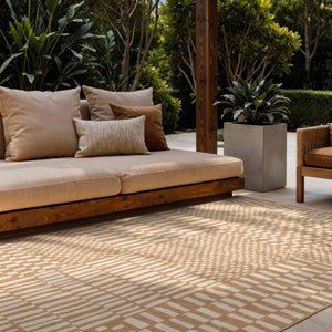 Ted Baker Vloerkleed Barkham Rechthoekig - Jute wit