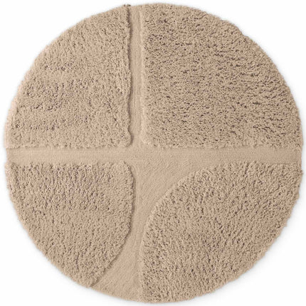 Ted Baker Vloerkleed Jasper Rond - Beige