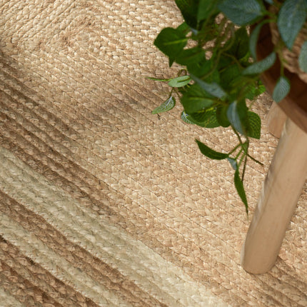 Vloerkleed Looma Rechthoekig - Natuur Goud Ivoor