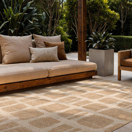 Ted Baker Buitenkleed Ruskin Dubbelzijdig - Jute Wit