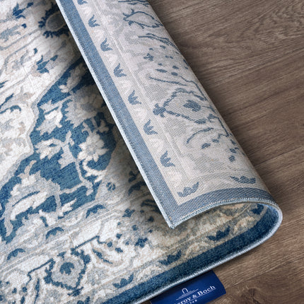 Vloerkleed Gabrielle Rechthoekig - Cremeblauw