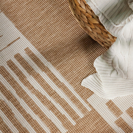 Ted Baker Vloerkleed Acacia Rechthoekig - Jute wit