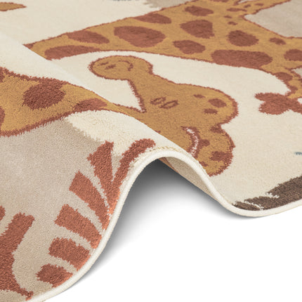 Vloerkleed Savanna Rechthoekig - Creme Multicolor