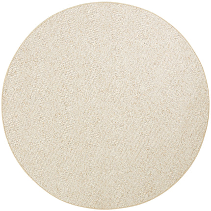 Vloerkleed Rond Wool - Creme