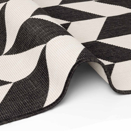 Ted Baker Vloerkleed Terrick Rechthoekig - Zwart Wit