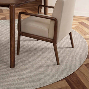 Ted Baker Vloerkleed Croom Rond - Natuurlijk Wit