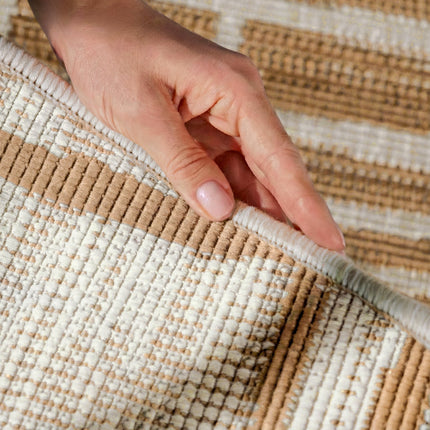 Ted Baker Vloerkleed Crouch Rond - Jute wit