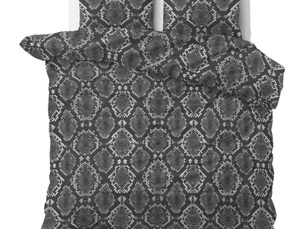 Dekbedovertrek Riley Cotton blend - Antraciet