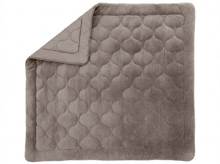 Lazy Dekbed Zonder Overtrek - Teddy - Taupe/Grijs
