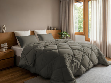 Lazy Dekbed Zonder Overtrek - Kaki