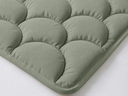 Lazy Dekbed Zonder Overtrek - Groen