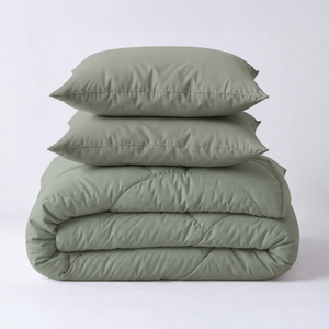 Lazy Dekbed Zonder Overtrek - Groen