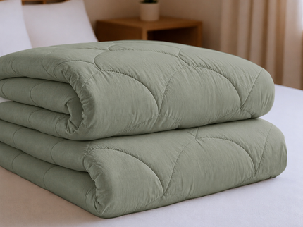 Lazy Dekbed Zonder Overtrek - Groen