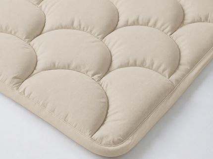Lazy Dekbed Zonder Overtrek - Licht Taupe