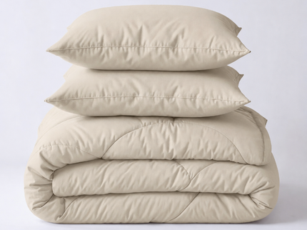 Lazy Dekbed Zonder Overtrek - Licht Taupe