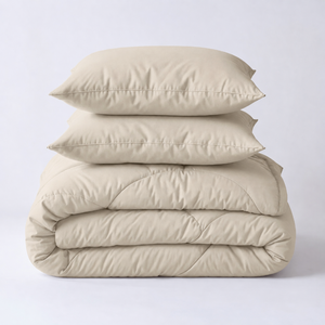 Lazy Dekbed Zonder Overtrek - Licht Taupe