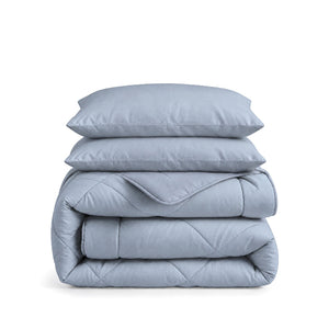 Easy Dekbed Zonder Overtrek Uni - Blauw