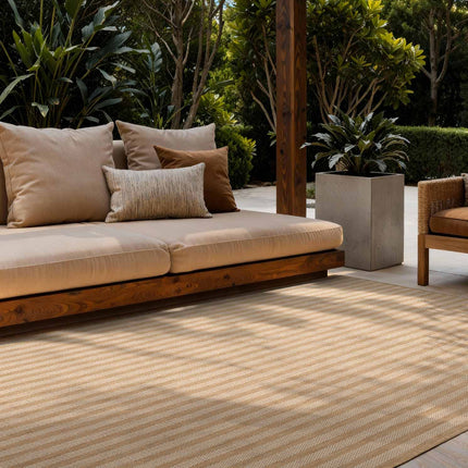 Ted Baker Buitenkleed Linley Dubbelzijdig - Jute Wit