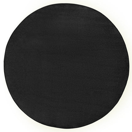 Vloerkleed Fancy Rond - zwart