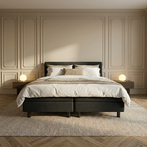 Boxspring Hotel - Antraciet