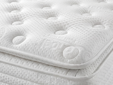 Boxspring met Opbergruimte Pearl - Beige