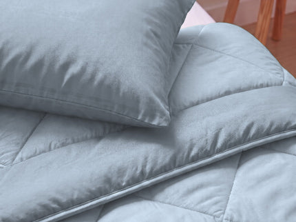 Easy Dekbed Zonder Overtrek Uni - Blauw