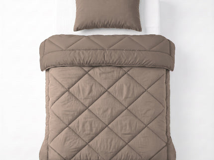 Easy Dekbed Zonder Overtrek Uni - Taupe