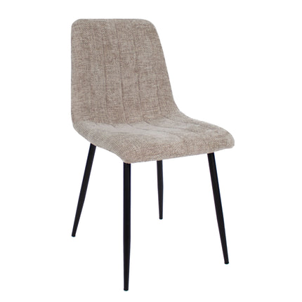 Set van 4 - Eetkamerstoel Sem - Champagne
