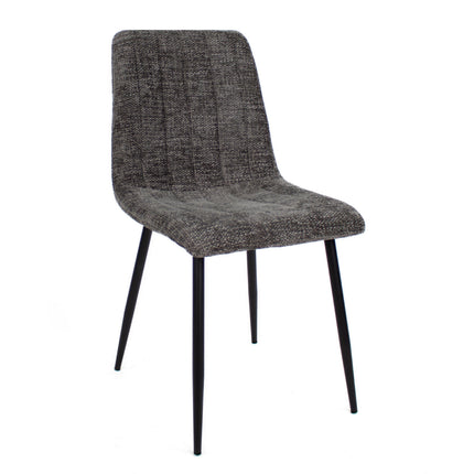 Set van 4 - Eetkamerstoel Sem - Donkergrijs