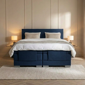 Elektrische Boxspring Julia - Navy