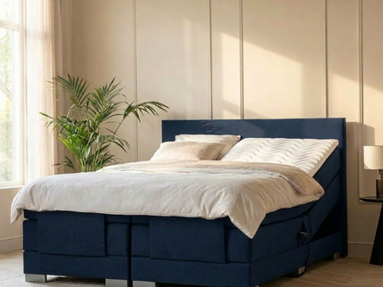 Elektrische Boxspring Julia - Navy