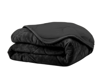 Easy Dekbed Zonder Overtrek - Velvet - Zwart
