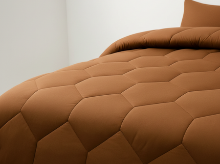 Easy Dekbed Zonder Overtrek - Mocha Mousse