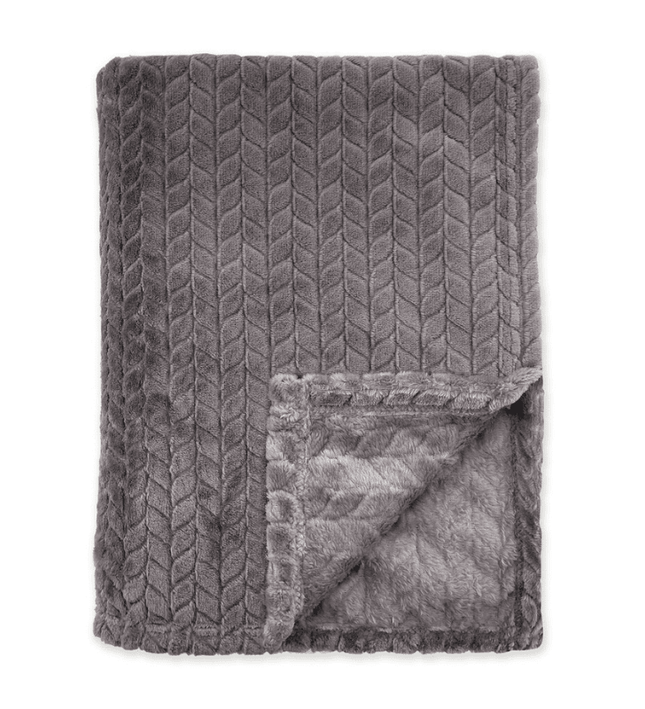 Bedsprei Twill Touch - Antraciet