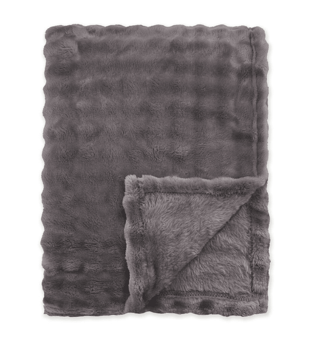 Bedsprei Ribbed Comfort - Antraciet