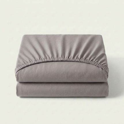 Topper Hoeslaken - Mako Jersey Katoen - Taupe