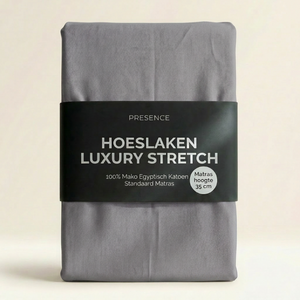 Hoeslaken - Mako Jersey Katoen - Taupe