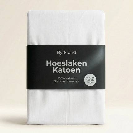 Hoeslaken Katoen - Wit