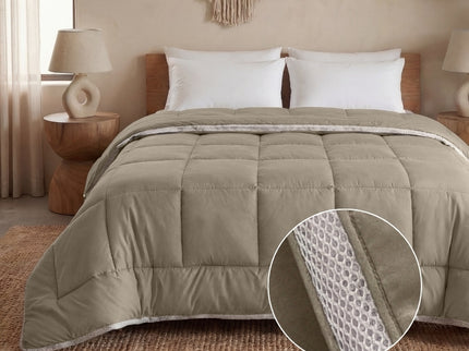 Lazy Dekbed Zonder Overtrek - 3D Air - Taupe