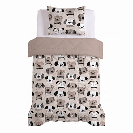 Lazy Dekbed Zonder Overtrek Kids - Dogs