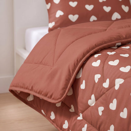 Lazy Dekbed Zonder Overtrek Kids - Hearts