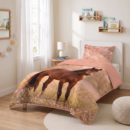 Lazy Dekbed Zonder Overtrek Kids - Horse  