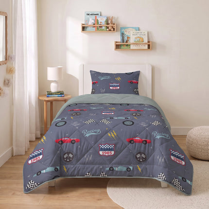 Lazy Dekbed Zonder Overtrek Kids - Race Car