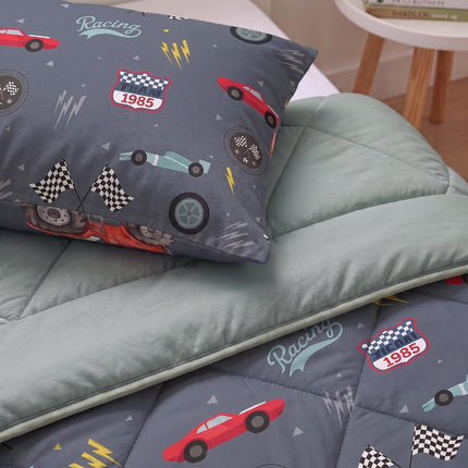 Lazy Dekbed Zonder Overtrek Kids - Race Car